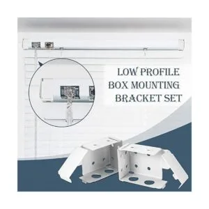 Hotop Soportes para persianas de 2.5 pulgadas soporte de