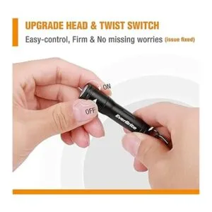 EverBrite Mini linterna LED de alto lúmenes llavero EDC