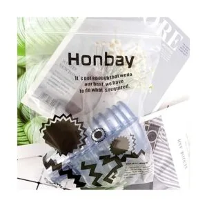 Honbay Juego de 100 vasos dispensadores desechables de