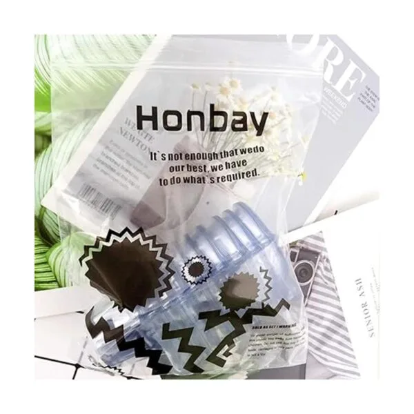 Honbay Juego de 100 vasos dispensadores desechables de