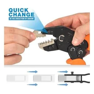 IWISS Kit de herramientas crimpadoras de trinquete de_6