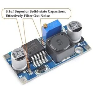 Queta LM2596s DC a DC Buck Converter Step Down Regulador_2