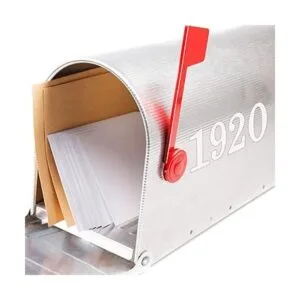 Kit de bandera de repuesto para buzón de correo bandera