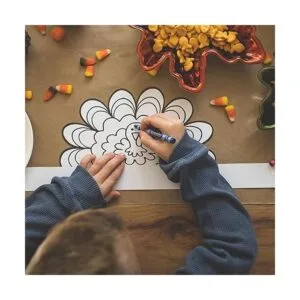 Tiny Expressions Colorea tus propias coronas de pavo_4