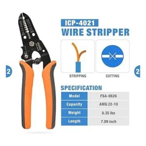 IWISS Kit de herramientas crimpadoras de trinquete de_3