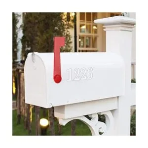 Kit de bandera de repuesto para buzón de correo bandera