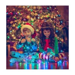 SUDDUS 200 luces LED de Navidad multicolor cadena de_2