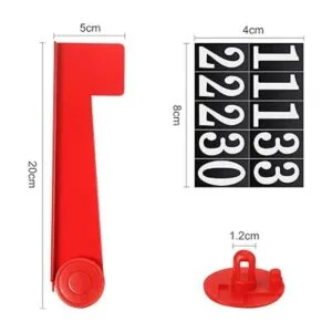 Kit de bandera de repuesto para buzón de correo bandera