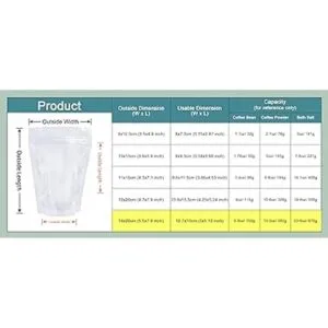 Paquete de 100 unidades tamaño exterior de 5.5 x 7.9_3