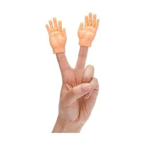 DR DINGUS 20 manecillas de dedo Manos pequeñas de goma_3