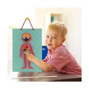 Rompecabezas de cuerpo humano para niños pequeños 90