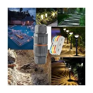 Paquete de 4 cajas de conexiones mejoradas impermeables_3