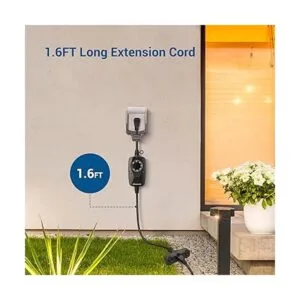 DEWENWILS Temporizador de salida al aire libre para luz