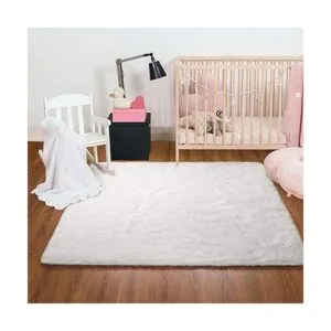 Ompaa Alfombra esponjosa muy suave para dormitorio sala