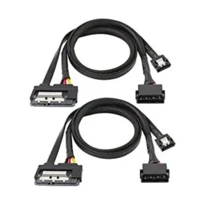 Cable de datos SATA 6G cable de extensión 2 en 1 LP4 IDE_1