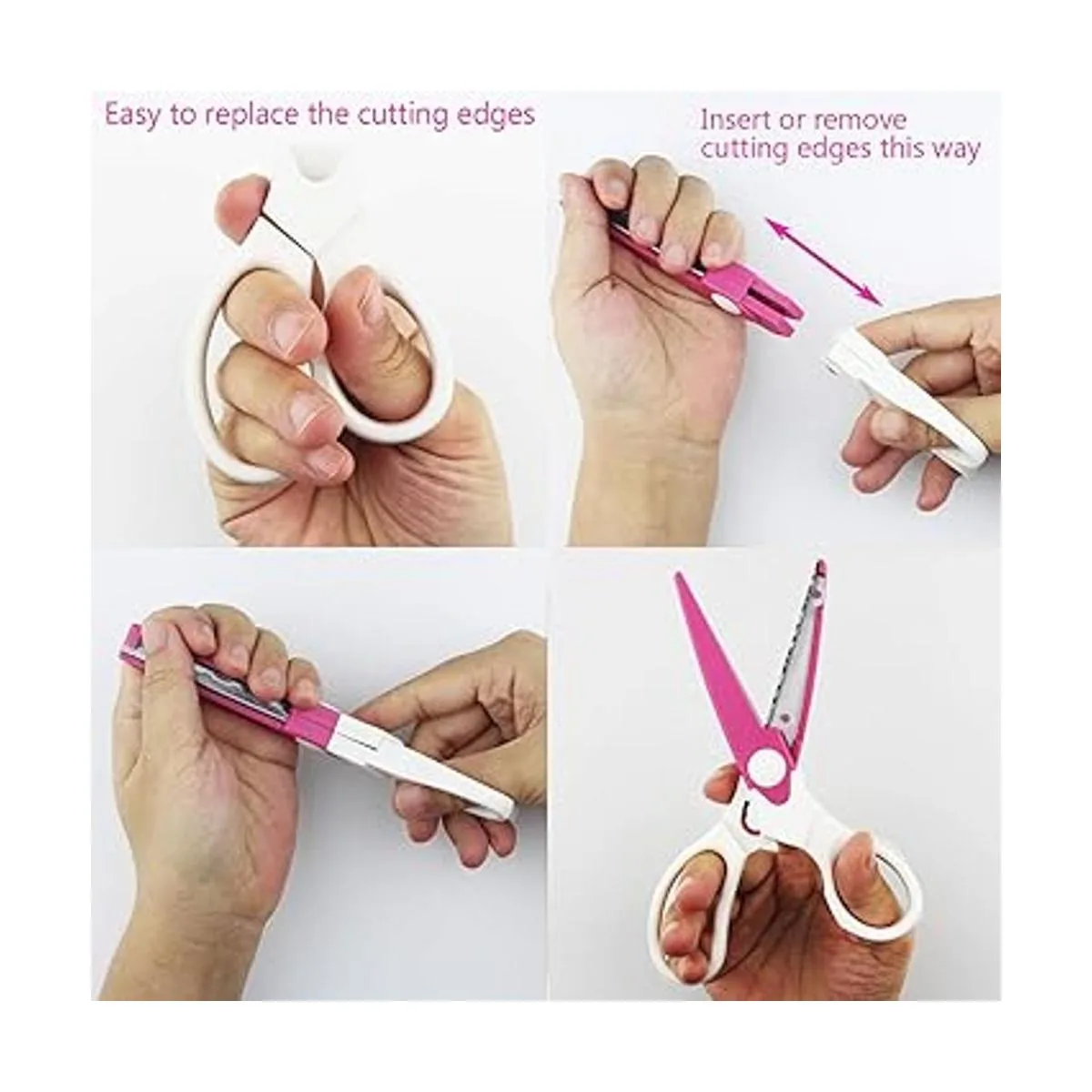 BINWISH Juego de tijeras decorativas para bordes de papel_4