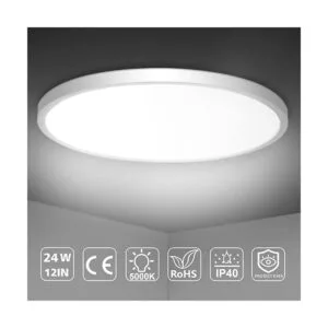 Lámpara de techo LED empotrada de 5000 K luz diurna_2