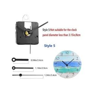 Paquete de 2 mecanismos de movimiento de reloj miniatura