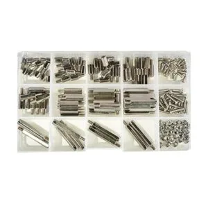 M3 Separador hexagonal de acero al carbono macho y hembra_2