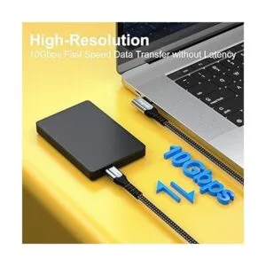 Fasgear Cable USBC a USB C de 100 W de suministro de_2