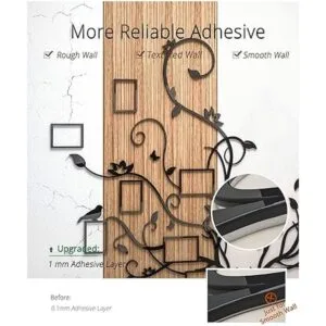 DecorSmart Antlers Decoración de pared de árbol