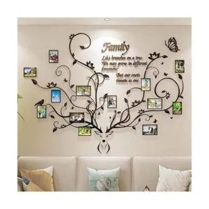 DecorSmart Antlers Decoración de pared de árbol