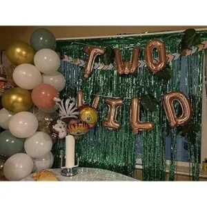 LaVenty 14 unidades de oro rosa dos globos salvajes dos_5