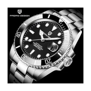 Pagani Design Reloj de pulsera de acero inoxidable para_2
