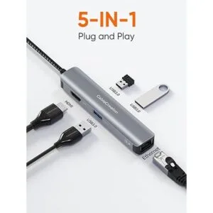 Adaptador multipuerto USB C concentrador CableCreation 5_2