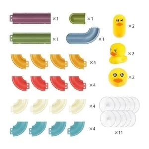 Juguetes de baño pelotas de agua pistas para niños para_4