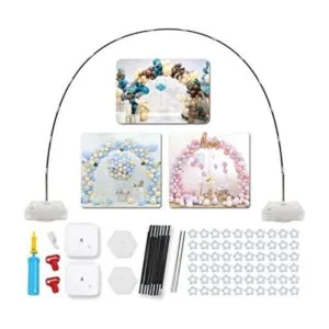 Kit de arco de globos grande con base pesada gran_1