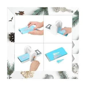 17 troqueles de corte de árbol de Navidad troqueles de