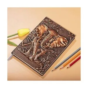 MOLSHINE Diarios A5 5.5 x 8.3 pulgadas en relieve_5