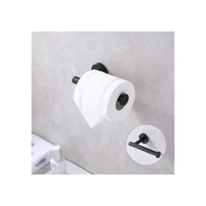 TASTOS Soporte de papel higiénico negro mate SUS304