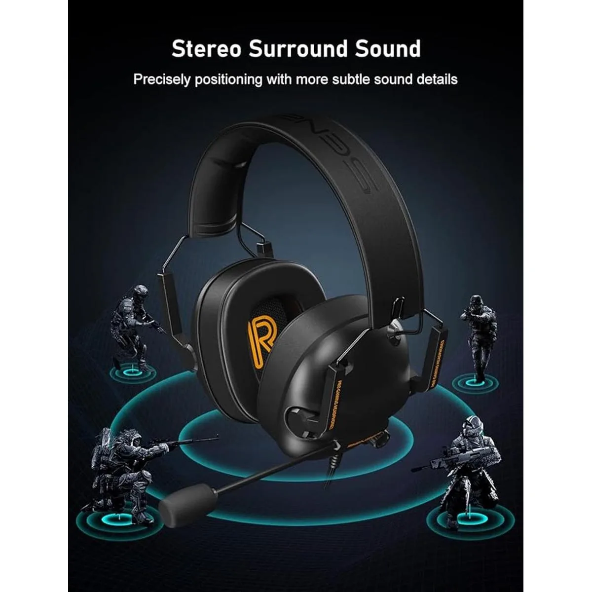 SENZER SG500 Surround Sound Pro Auriculares para juegos_2
