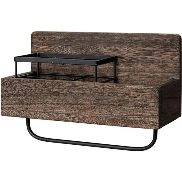 Dahey Soporte para cepillos de dientes montado en la