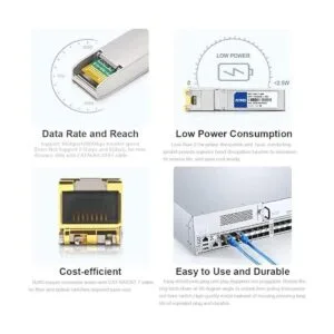 FLYPROFiber Transceptor 10GBaseT SFP módulo de cobre_3