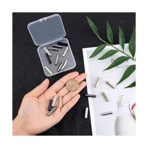 NBEADS 24 juegos de tornillos para cordones de zapatos 4