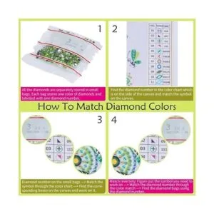 Kit de pintura de diamantes de cruz de Religión_6