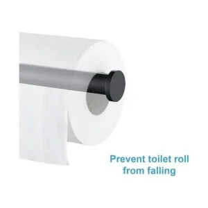 TASTOS Soporte de papel higiénico negro mate SUS304