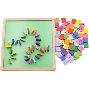 MERRYHEART Montessori Tablero de aprendizaje de_5