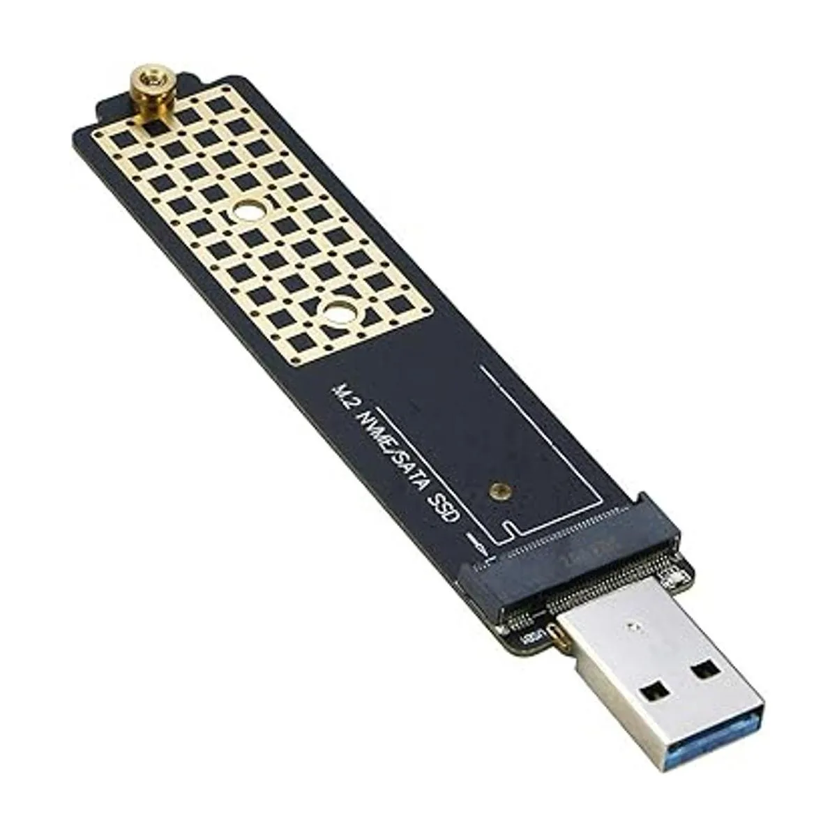 Adaptador M.2 a USB tarjeta de lector RIITOP NVMe a USB_5