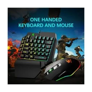 Teclado y ratón para juegos combinados con cable de 39