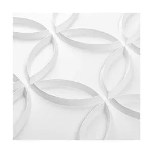 Art3d Panel de pared 3D de PVC con círculos entrelazados