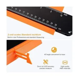 Medidor de contorno duplicador de contorno de 10 y 5