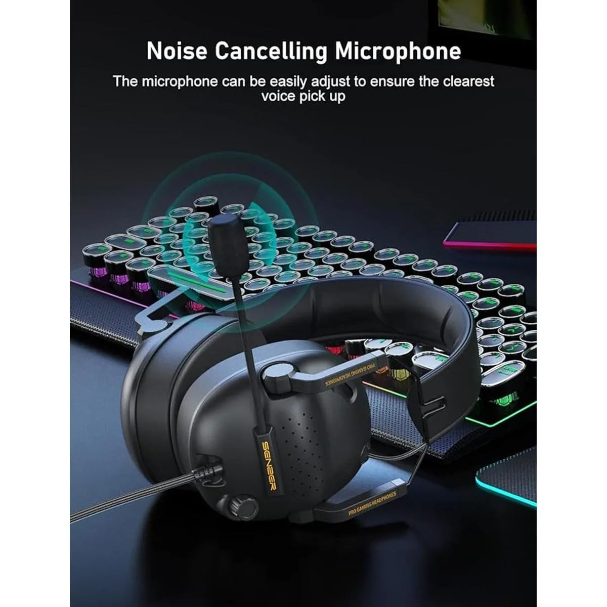 SENZER SG500 Surround Sound Pro Auriculares para juegos_6