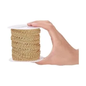 PandaHall 14 yardas 0.551 in tejido de poliéster Gimp