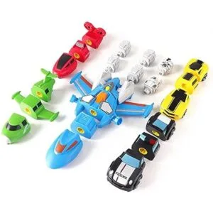 SOMMER Vehículos magnéticos 5 en 1 juego de juguete_2