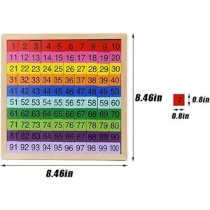 MERRYHEART Montessori Tablero de aprendizaje de_3