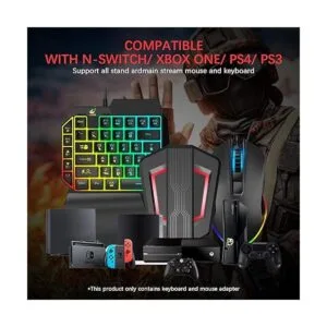 Teclado y ratón para juegos combinados con cable de 39